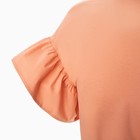 Футболка женская, цвет персиковый, размер 50 - фото 803103616