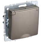 Розетка IEK BR-R16-16-44-K37 BRITE, 16А, IP44, с заземлением 9547155 - фото 7860680