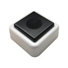 Кнопка для бытовых электрических звонков Тритон ВЗ1-01, цвет чёрный - фото 8162186