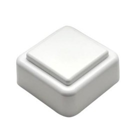 Кнопка для бытовых электрических звонков Тритон ВЗ1-01, цвет белый