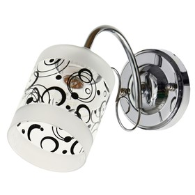 Бра "Фанна" Е27 40Вт хром 23х11х19 см