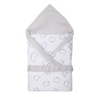 Летний конверт-одеяло на выписку «Лео», размер 90х90, цвет белый - фото 8094479