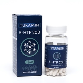 5-HTP 200 аминокислота ′Турамин′, 60 капсул в Донецке