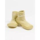 Ботиночки-носочки детские First Step с дышащей подошвой, размер 22, цвет жёлтый - фото 5452403