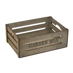 Ящик для овощей и фруктов, 40 × 28 × 15 см, деревянный