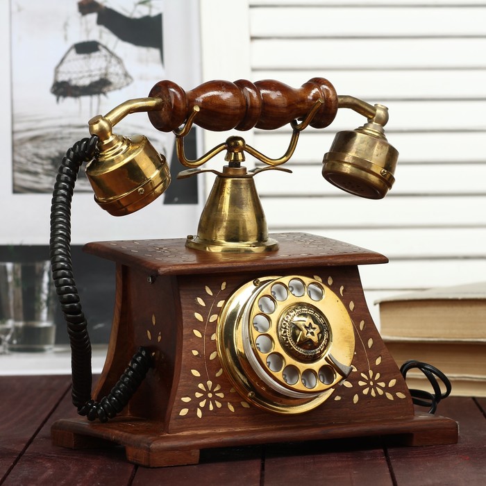 Телефон в деревянном корпусе &quot;Эпоха&quot;