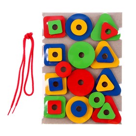 A set of geometric shapes on a mathematical tablet