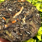 Китайский выдержанный белый чай Chenpi baicha, 100 г, 2018 г, Фудзянь, блин - фото 803143257