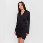 Платье женское MIST, р. 46, черный - фото 803171578