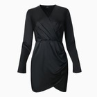 Платье женское MIST, р. 46, черный - фото 803342681