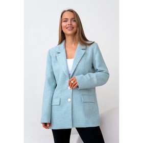 Пиджак женский, размер 44-46, цвет серый 5644