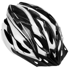 Шлем велосипедиста, размер L (56-63см), цвет черный