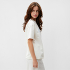 Футболка женская MINAKU цвет экрю, р-р 52 - фото 803193179