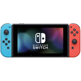 Игровая приставка Nintendo Switch, 32 Гб, 2 контроллера Joy-Con, красно-синяя