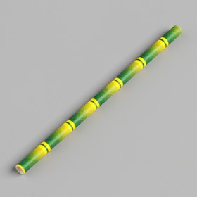 Трубочки бумажные  "Бамбук"  14 см, диаметр 6 мм