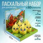 Набор для украшения яиц в 3D коробке «Цыплята и друзья» 9212153 - фото 8094910