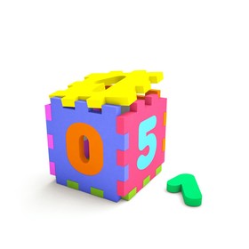 Развивающий кубик - сортер «Веселый счет», 12 элементов