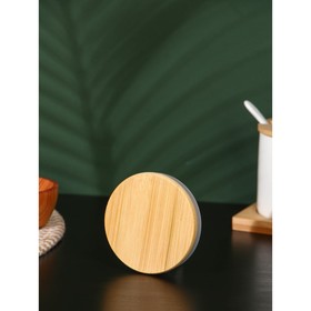 Крышка для чайника BellaTenero «ЭКО», d=8,1 см (7 см), бамбук