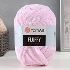 Пряжа "Fluffy" 100% микрополиэстер 70м/150гр (713 св.розовый) 9599362 - фото 7262437