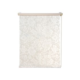 Рулонная штора «Романтика», 200х160 см, цвет кремовый