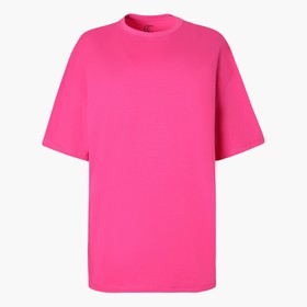 Футболка женская, цвет розовый, размер ONE SIZE (42-46)