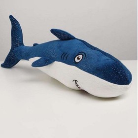 Шкура мягкой игрушки «Акула», 55 см, цвет синий