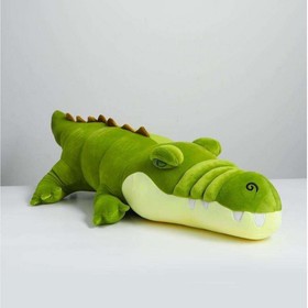 Шкура мягкой игрушки «Крокодил», 80 см, цвет зелёный