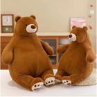 Шкура мягкой игрушки «Медведь», 50 см, цвет коричневый - фото 7909431