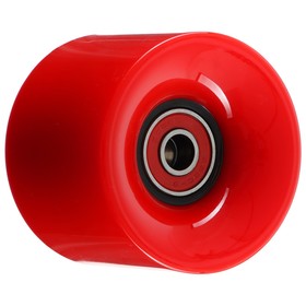 Колёса для лонгборда с подшипником 60x45 мм,72А, цвет красный