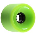 Колесо для лонгборда 70x51 мм,78А, цвет зелёный - фото 7966168