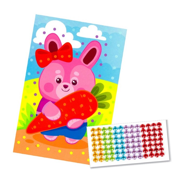 5608674 Фикс прайс рисунок из страз