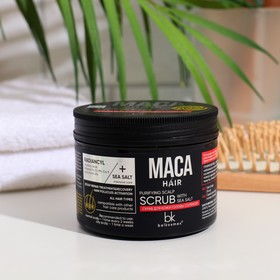 Скраб MACA HAIR для кожи головы соляной, 200 г 9629653