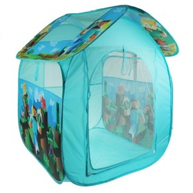 Палатка детская игровая «Майнкрафт», 83 × 80 × 105 см, в сумке