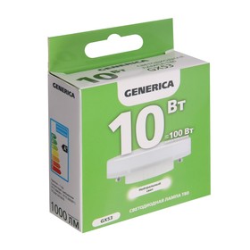 {{productViewItem.photos[photoViewList.activeNavIndex].Alt || productViewItem.photos[photoViewList.activeNavIndex].Description || 'Лампа светодиодная GENERICA T80, 10 Вт, таблетка, 4000 К, GX53, 230 В, LL-T80-10-230-40-GX53-G'}}