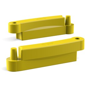 Элемент песочницы, 120 × 23 × 30 см, жёлтый