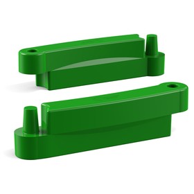 Элемент песочницы, 120 × 23 × 30 см, зелёный