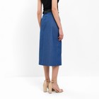 Юбка женская MINAKU: Casual Collection цвет электрик, р-р 50 - фото 803489469