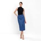 Юбка женская MINAKU: Casual Collection цвет электрик, р-р 50 - фото 803489471