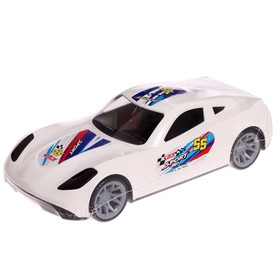 Машинка Turbo V-MAX, цвет белый, 40 см