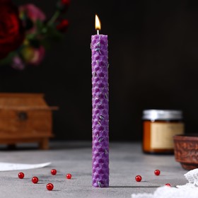 A candle from wax 