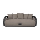 Прямой диван «Мария», механизм еврокнижка, рогожка, цвет bahama ash - фото 8291655