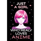Скетчбук. Just A Girl Who Loves Anime. 13,8х21,2 см, 96 страниц - фото 8325526