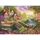 Холст с красками 40 × 50 см, по номерам «Волшебный загородный дом» - фото 8119630