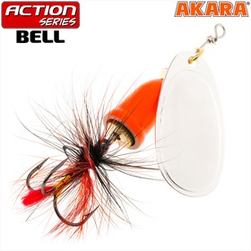 Блесна вращающаяся Akara Action Series Bell, цвет A19, 6 гр.