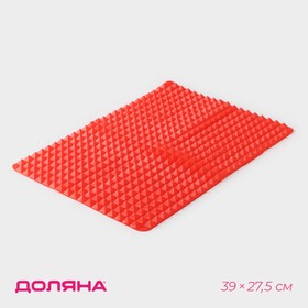 Коврик-антижир 41х30 см "Шипы", без выбора цветов