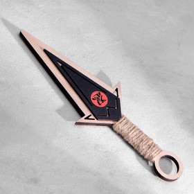 Сувенир деревянный ′Нож Кунай′, красный в Донецке