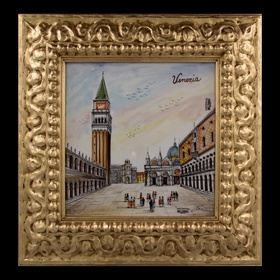 Картина керамическая "Венеция. Площадь Сан-Марко", 52 × 52 см