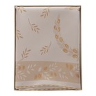 Скатерть VEROLLI OLIVE (ED 310) броде жаккард золотая 160*220 см, 100% полиэстер