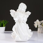 Фигура "Ангелина" белая 36х21х19 см