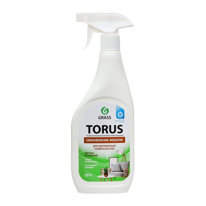 Очиститель-полироль для мебели Torus  0,6 л